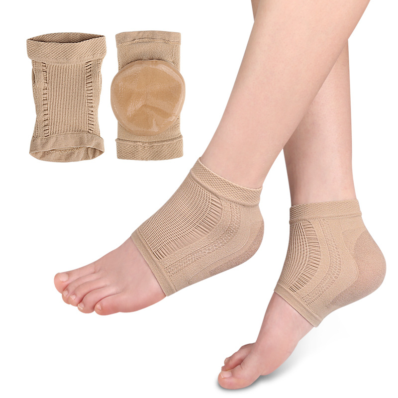 Heel Liner Grip - Mesh Gel Silicone Heel Socks Foot