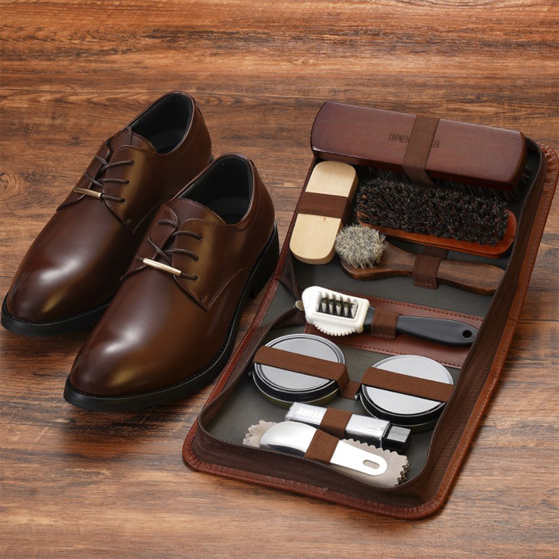 Care For Sneaker - HorseHair Shoe Brush Set Leather Care