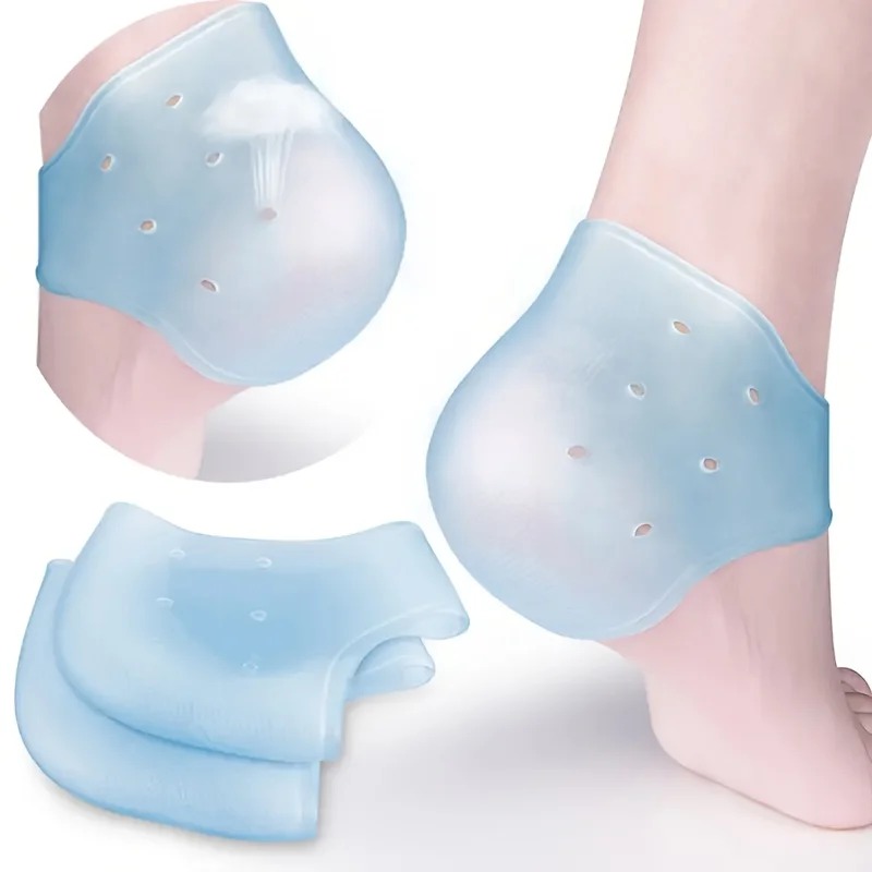 2PCS Silicone Gel Heel Cups Cu - Heel Liner Grip review and price