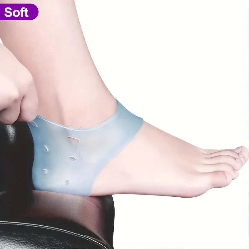 2PCS Silicone Gel Heel Cups Cu - Heel Liner Grip review and price