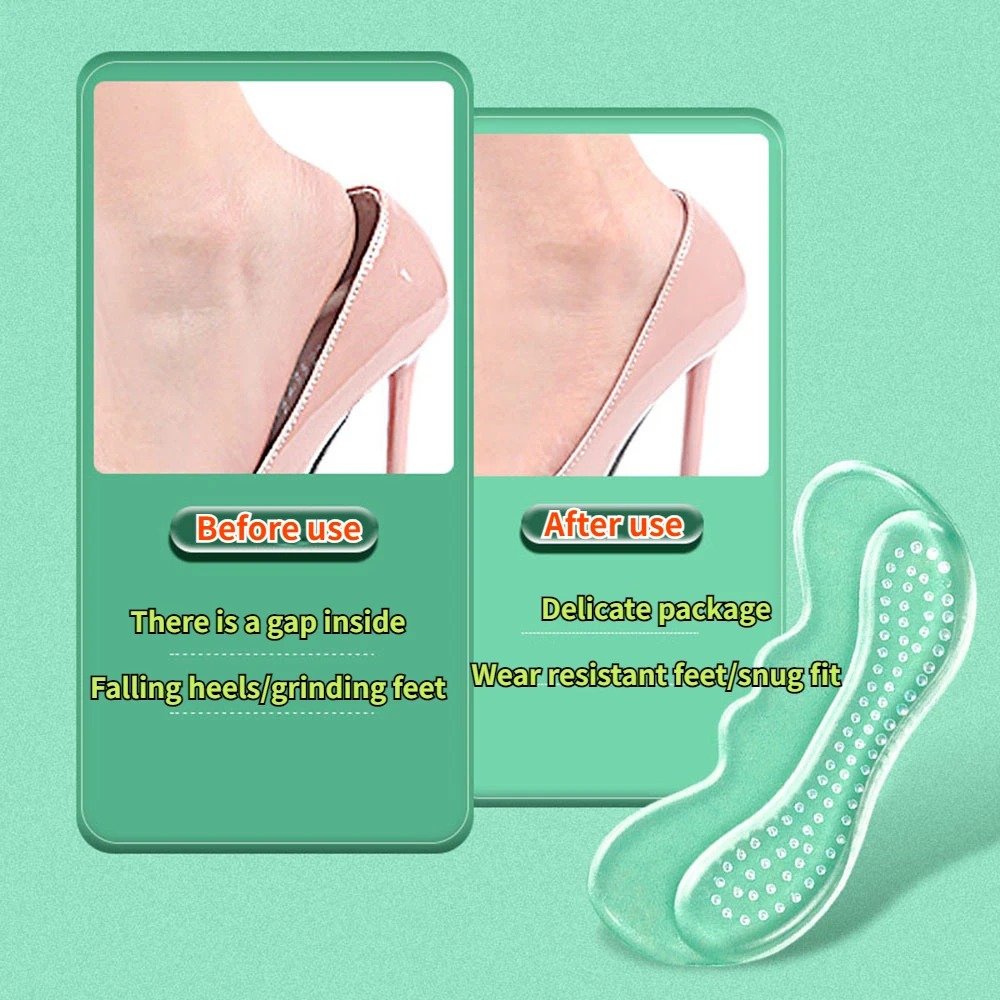 Silicone Gel Heel Grips Anti-C - Heel Liner Grip review and price