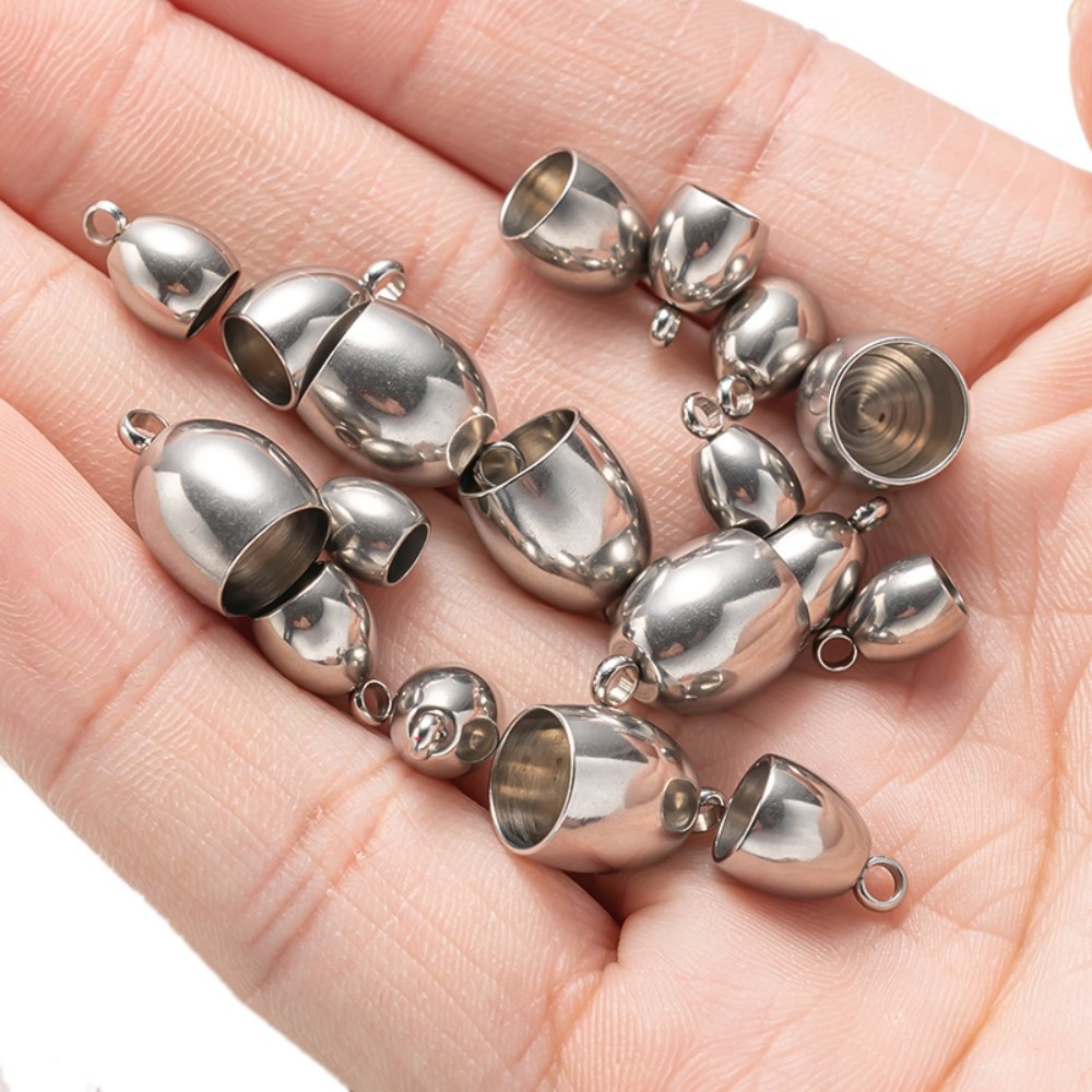 20pcs Tube End Caps Stainless  - Patent Leather Shine review and price