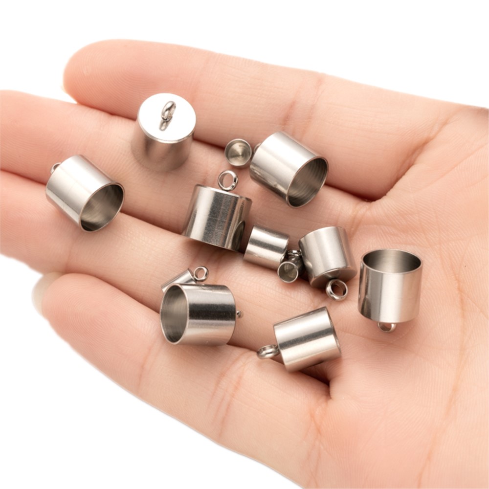 20pcs Tube End Caps Stainless  - Patent Leather Shine review and price