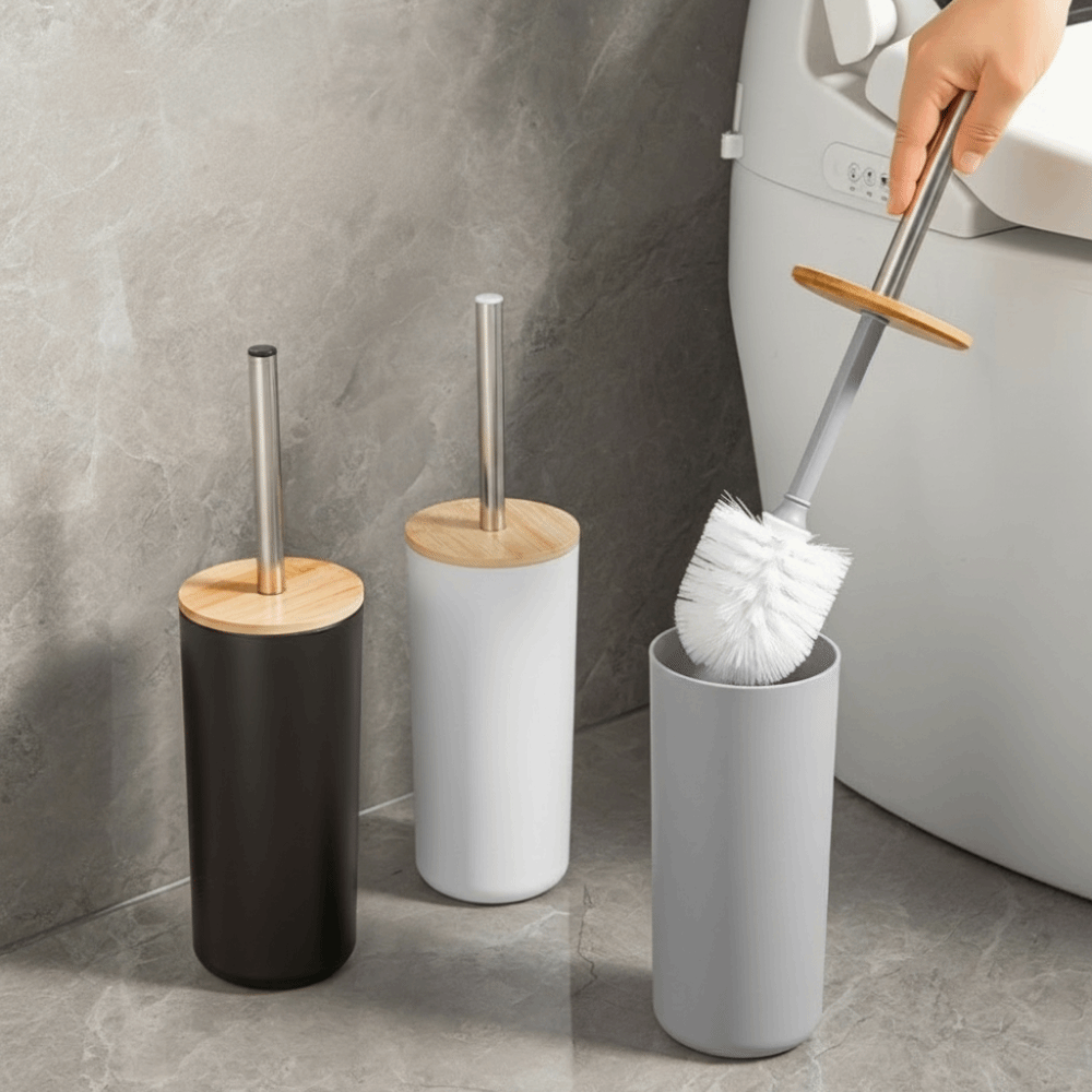 Anti Drip Toilet Brush Set Sta - Brush Bristle Set review and price
