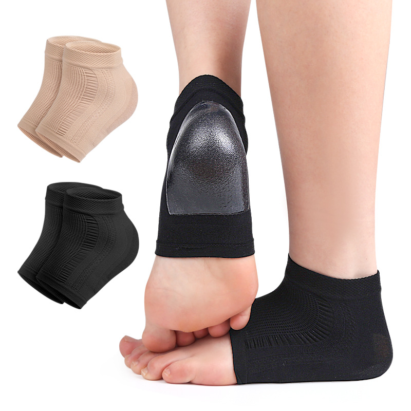 Mesh Gel Silicone Heel Socks F - Heel Liner Grip review and price