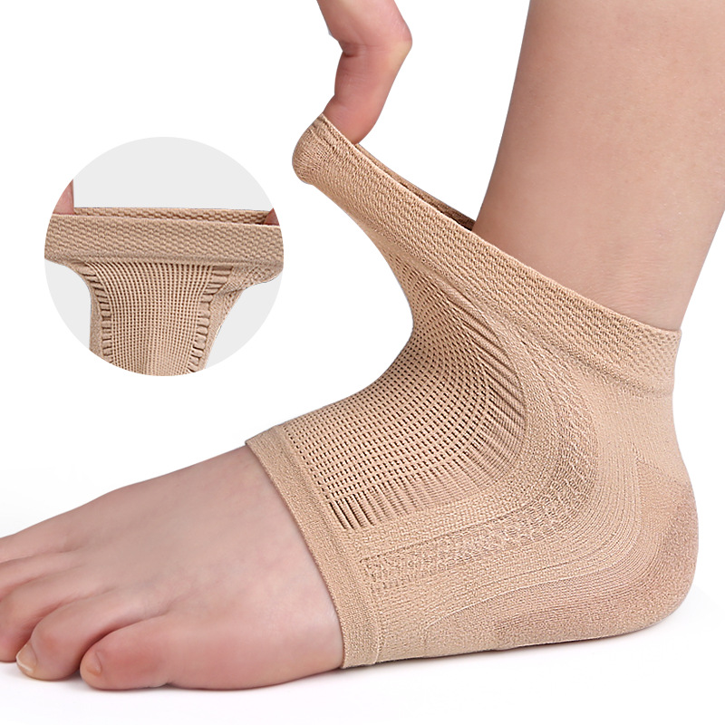 Mesh Gel Silicone Heel Socks F - Heel Liner Grip review and price