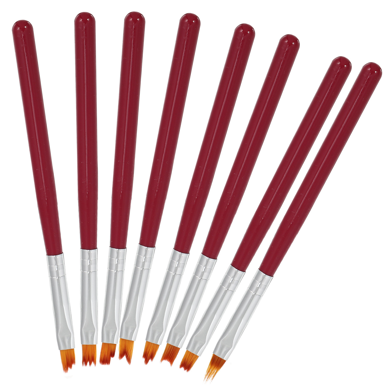 8Pcs Nail Art Brush Pen Set Ny - Brush Bristle Set review and price