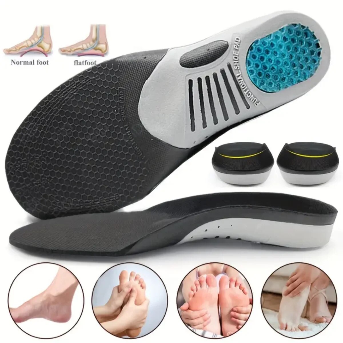 1Pair Orthopedic Insoles Ortho - Care For Sneaker review and price
