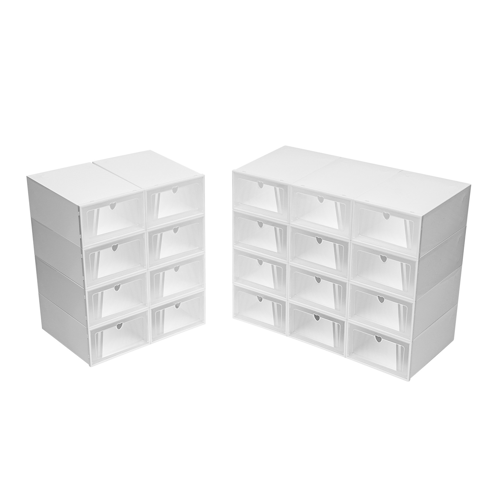 20 Transparent Pp Shoe Boxes,  - Shoe Box Display review and price