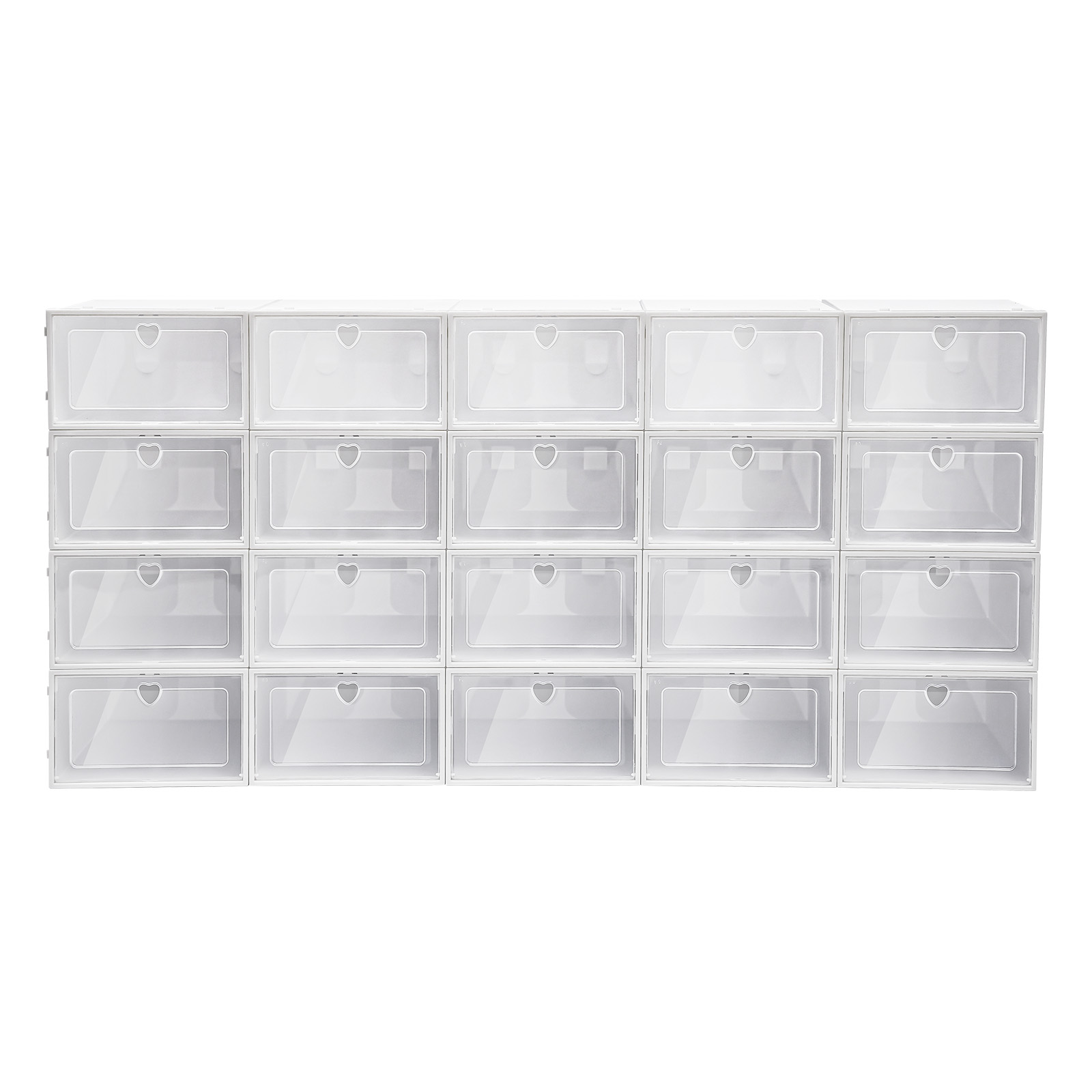 20 Transparent Pp Shoe Boxes,  - Shoe Box Display review and price