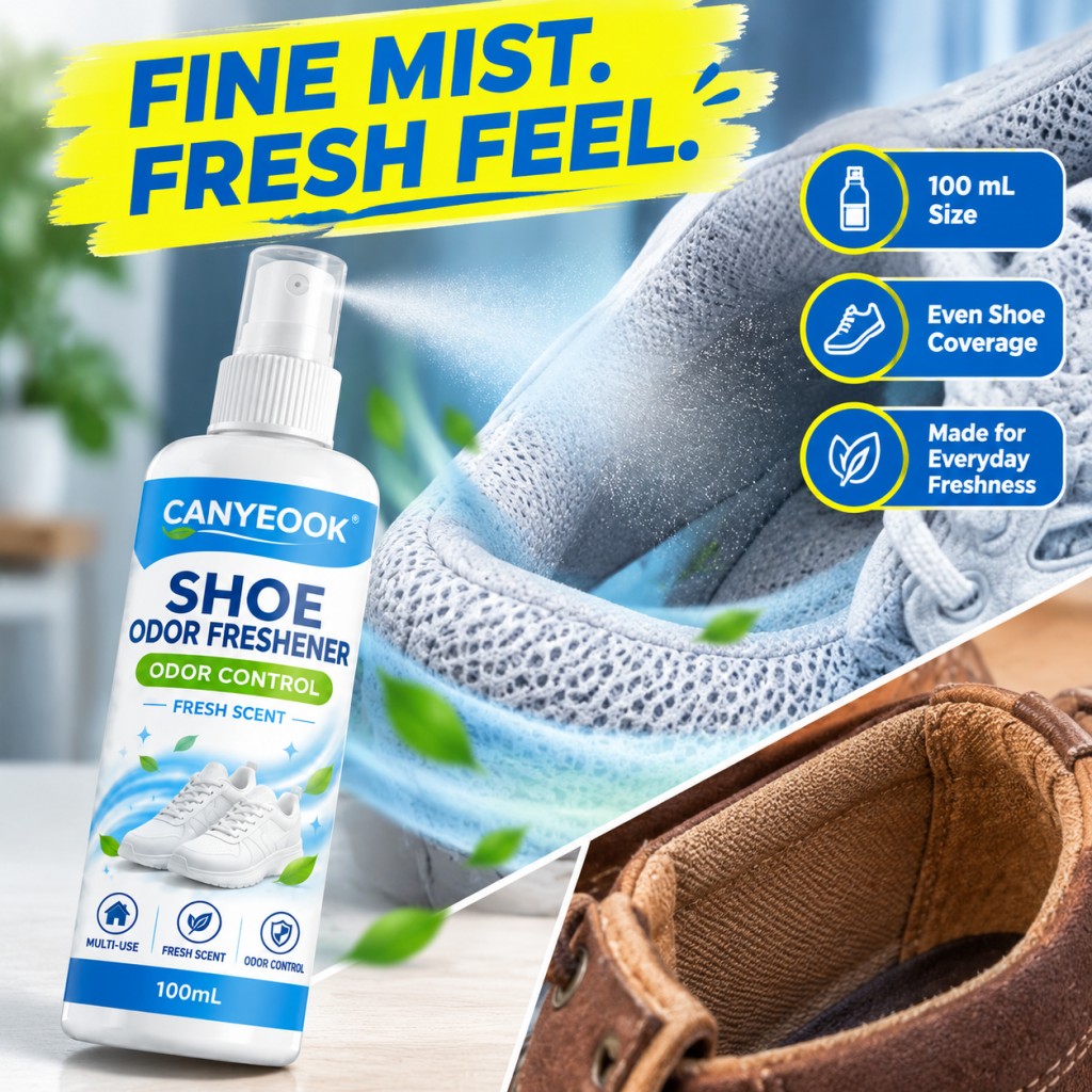 CANYEOOK Shoe Deodorant Spray  - Care For Sneaker review and price