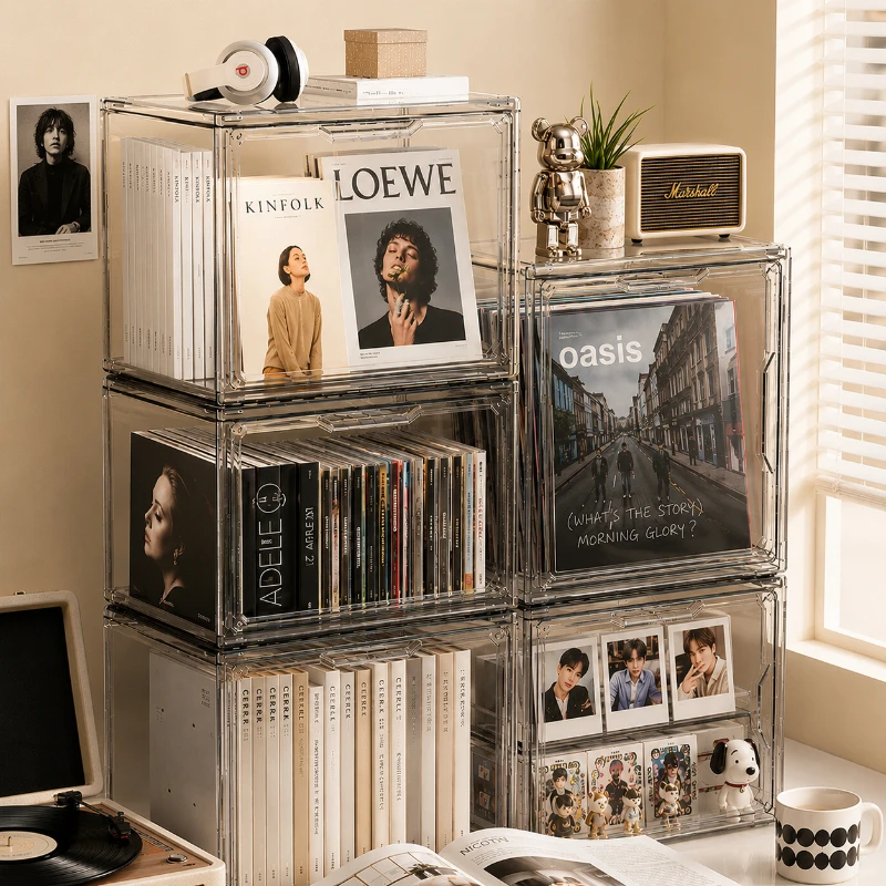 Transparent Storage Box Organi - Shoe Box Display review and price