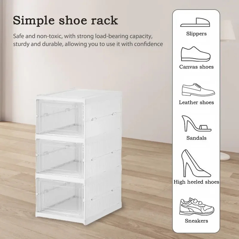 Dustproof 6 Layers Foldable Sh - Shoe Box Display review and price