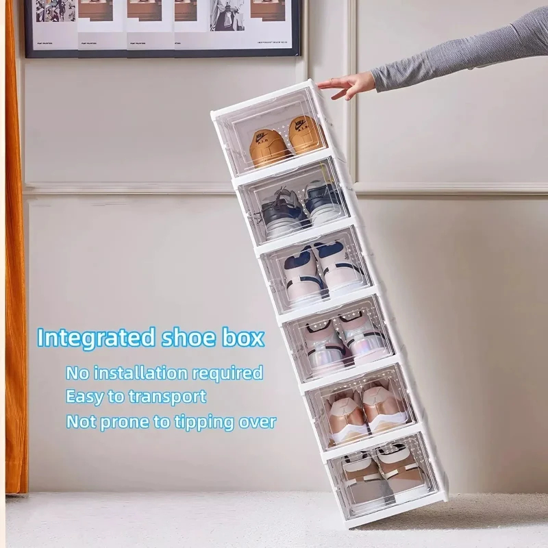 Dustproof 6 Layers Foldable Sh - Shoe Box Display review and price