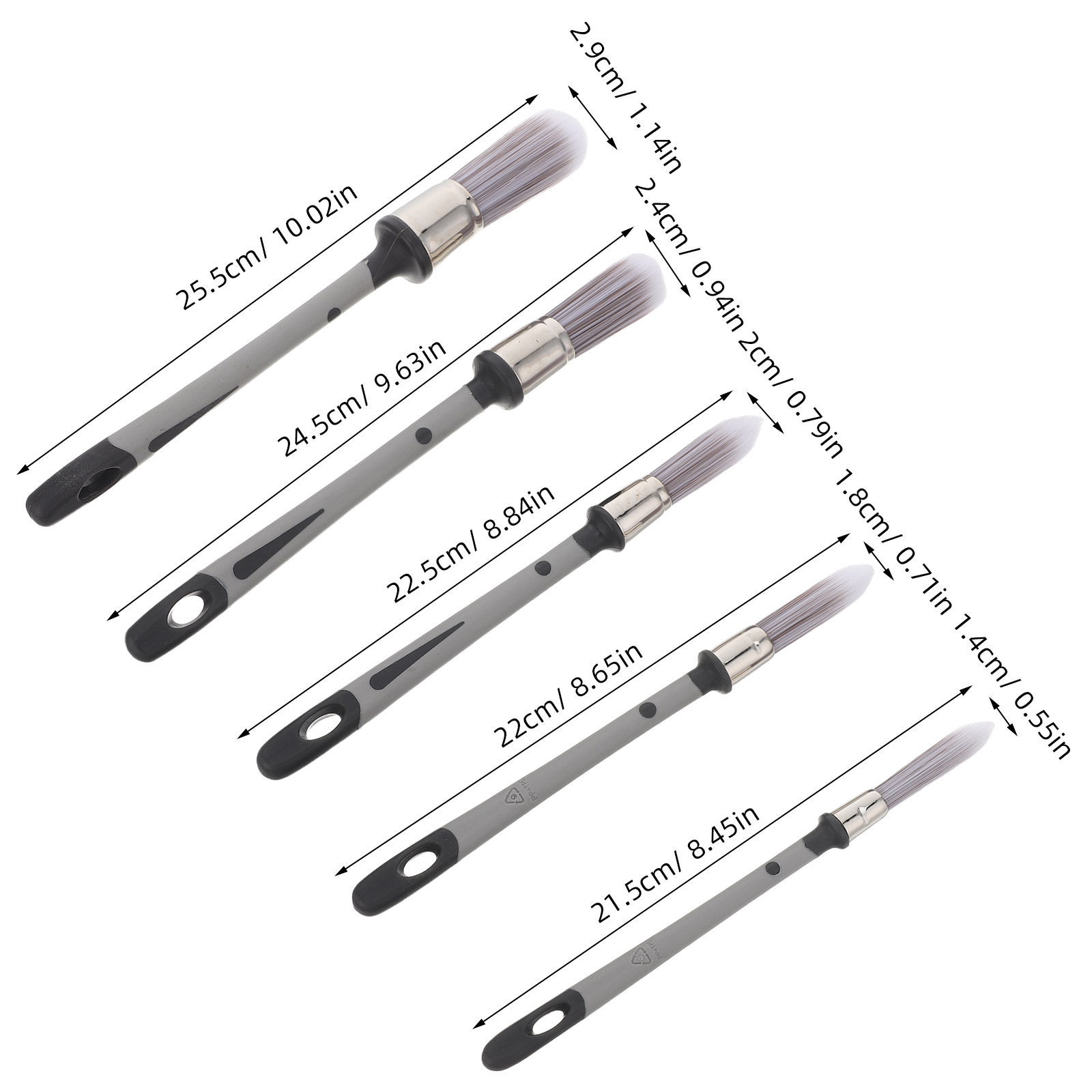 Paint Brush Tool Flat Nylon Br - Brush Bristle Set review and price