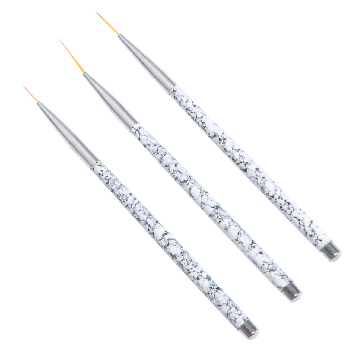 3Pcs Nail Art Liner Brushes Se - Brush Bristle Set review and price