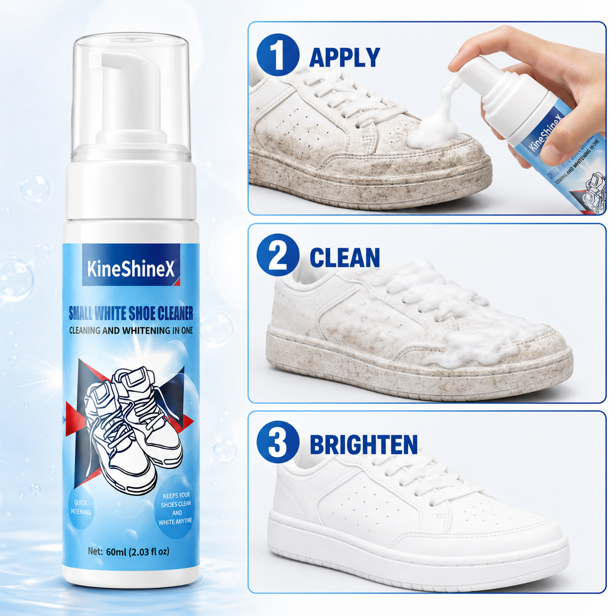 Gihen Shoe Cleaner Kits Water- - Care For Sneaker review and price