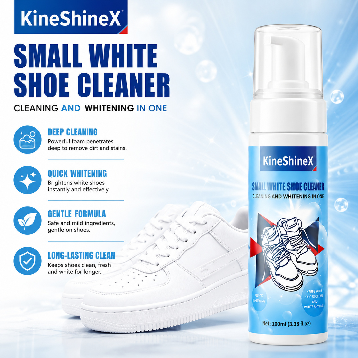 Gihen Shoe Cleaner Kits Water- - Care For Sneaker review and price